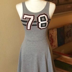 Grey Skater Dress